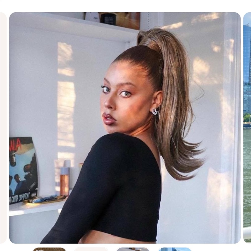InsertNameHere Lola Ponytail Extension Color Toffee